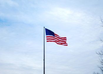 Bandera de los Estados Unidos de América.