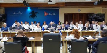 Ronda diálogo sobre derechos humanos entre la Unión Europea y Cuba en La Habana. Foto: @PedroPedrosoC / Twitter.