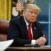 El presidente Donald Trump durante la entrevista con la AP el 16 de octubre del 2018 en la Casa Blanca en Washington. Foto: Evan Vucci / AP.