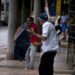 La Habana durante el paso del huracán Michael al oeste de Cuba. Foto: Otmaro Rodríguez.