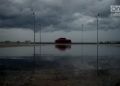 La Habana durante el paso del huracán Michael al oeste de Cuba. Foto: Otmaro Rodríguez.