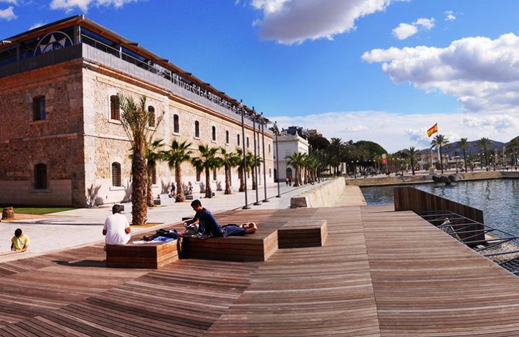 La Universidad Politécnica de Cartagena, en Murcia, España. Foto: fotocommunity.es