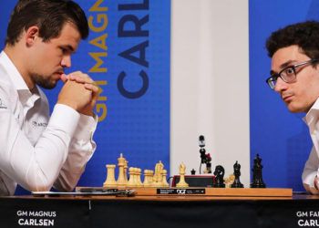 Magnus Carlsen y Fabiano Caruana buscarán el título mundial de ajedrez. Foto: Chess.com