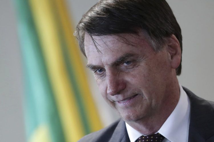 El presidente electo de Brasil, Jair Bolsonaro, en Brasilia. Foto: Eraldo Peres / AP.