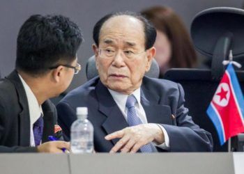 Kim-Yong-Nam. Foto: Miguel Gutierrez/EPA.