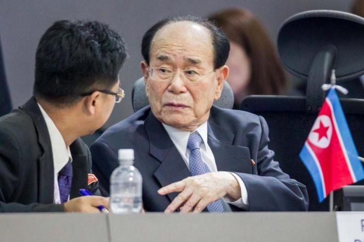 Kim-Yong-Nam. Foto: Miguel Gutierrez/EPA.