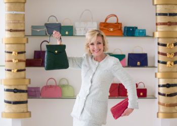 La diseñadora de bolsos de lujo Lana Marks, nominada por Donald Trump como embajadora de EE.UU. en Sudáfrica. Foto: fashionweekdaily.com