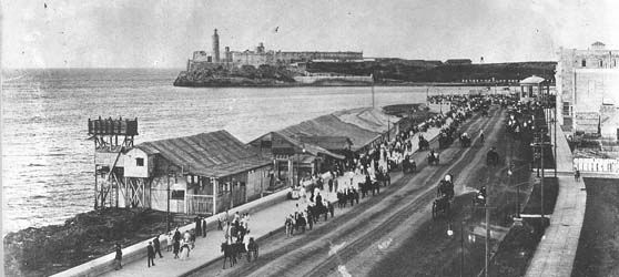 Malecón habanero 1902.