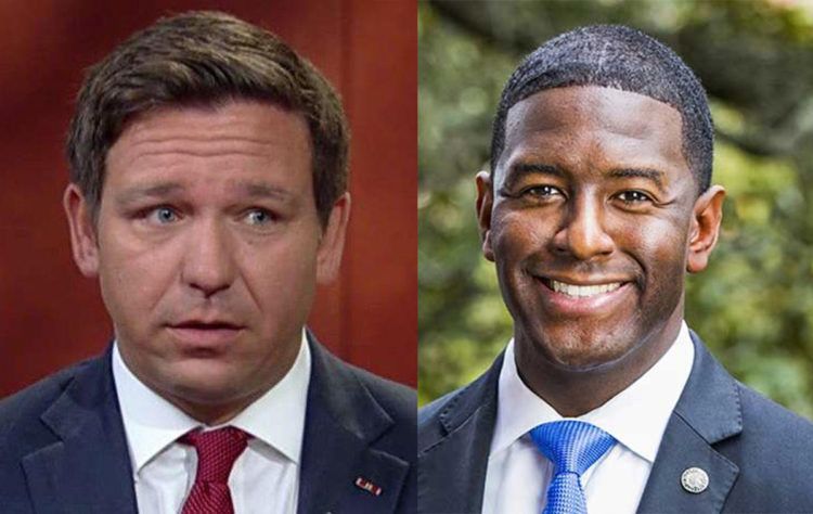 Ron DeSantis y Andrew Gillum.