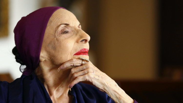 Alicia Alonso es la presidenta de honor del festival "Huella de España". Foto: EFE.