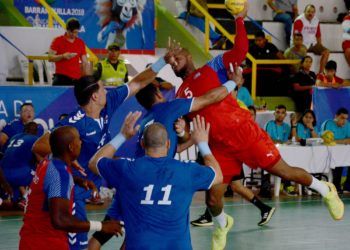 Cuba volvió a planos estelares en el balonmano masculino de los Centrocaribe, con una escuadra que promete mucho de cara al final del presente ciclo olímpico. Foto: Ricardo López Hevia / Archivo.