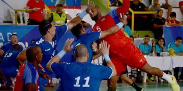 Cuba volvió a planos estelares en el balonmano masculino de los Centrocaribe, con una escuadra que promete mucho de cara al final del presente ciclo olímpico. Foto: Ricardo López Hevia / Archivo.