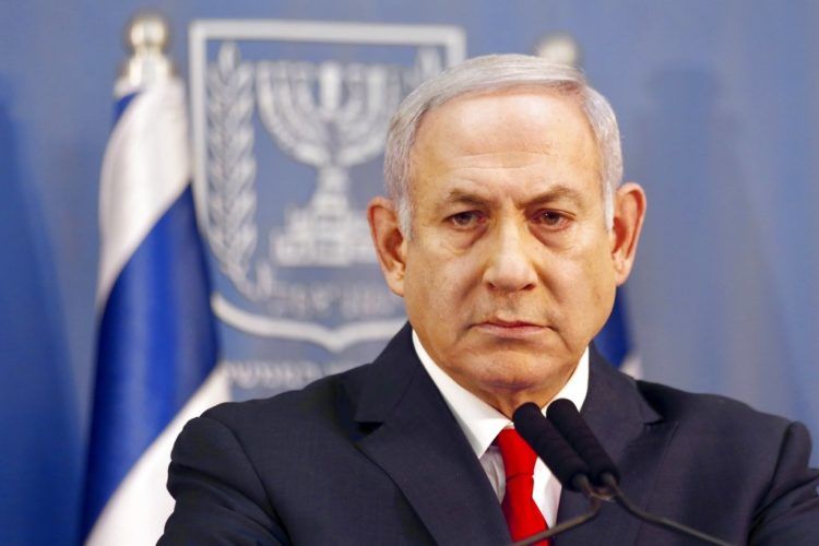 El primer ministro de Israel Benjamin Netanyahu en un evento en Tel Aviv, Israel, el 18 de noviembre del 2018. Foto: Ariel Schalit / AP.