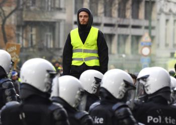 Una escena de las protestas en Bruselas el 8 de diciembre del 2018. Foto: Geert Vanden Wijngaert / AP.