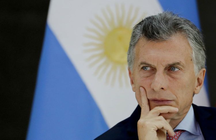 El presidente argentino Mauricio Macri en la casa de gobierno en Buenos Aires. Foto / Natacha Pisarenko / AP / Archivo.