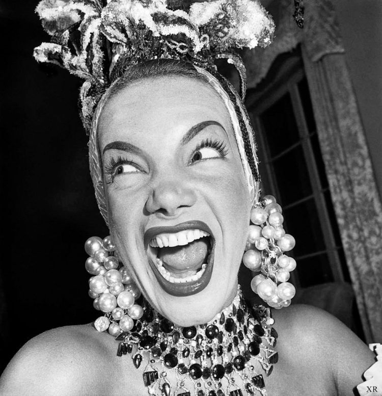 Carmen Miranda. Foto: Archivo.