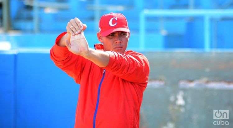 Yariel Rodríguez, uno de los brazos más fuertes de Cuba en la preselección. Foto: Gabriel García