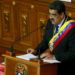 El presidente de Venezuela, Nicolás Maduro, da su discurso anual a la nación ante los miembros de la Asamblea Constitucional en Caracas, Venezuela, el lunes 14 de enero de 2019. Foto: Ariana Cubillos / AP.