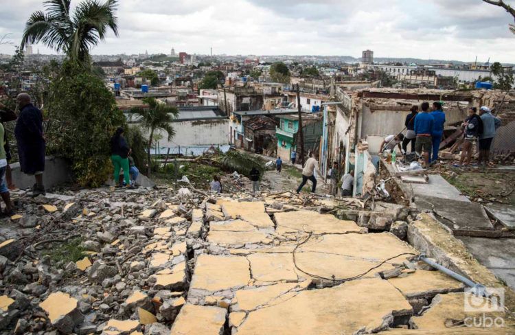 Municipio 10 de Octubre, tras el tornado, en enero de 2019. Foto: Otmaro Rodríguez. Foto: Otmaro Rodríguez.