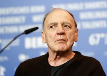 El actor Bruno Ganz en conferencia de prensa para la película “La fiesta” en el Festival de Cine de Berlín, el 13 de febrero de 2017. Foto: Markus Schreiber / AP.