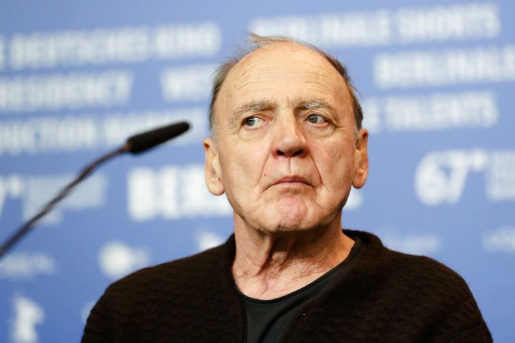 El actor Bruno Ganz en conferencia de prensa para la película “La fiesta” en el Festival de Cine de Berlín, el 13 de febrero de 2017. Foto: Markus Schreiber / AP.