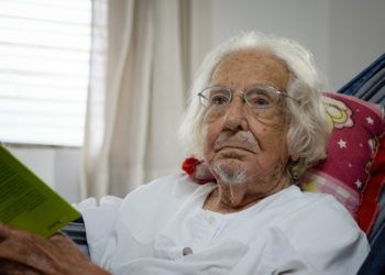 El sacerdote y poeta nicaragüense Ernesto Cardenal. Foto: Franklin Villavicencio / Niú.