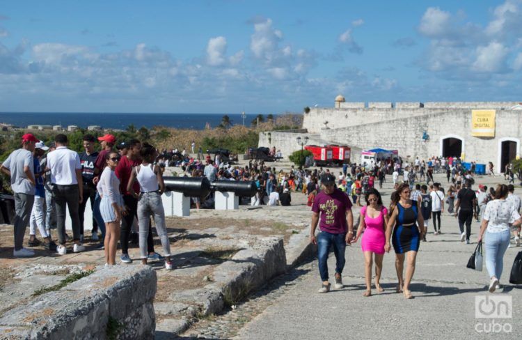 Feria Internacional del Libro de La Habana 2019, en la fortaleza de San Carlos de La Cabaña. Foto: Otmaro Rodríguez.