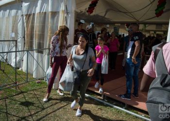 Feria Internacional del Libro de La Habana 2019, en la fortaleza de San Carlos de La Cabaña. Foto: Otmaro Rodríguez.