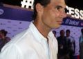 El tenista español Rafael Nadal en un White Party, antes de su participación en el ATP 500 de Acapulco. Foto: Jesús Adonis Martínez.