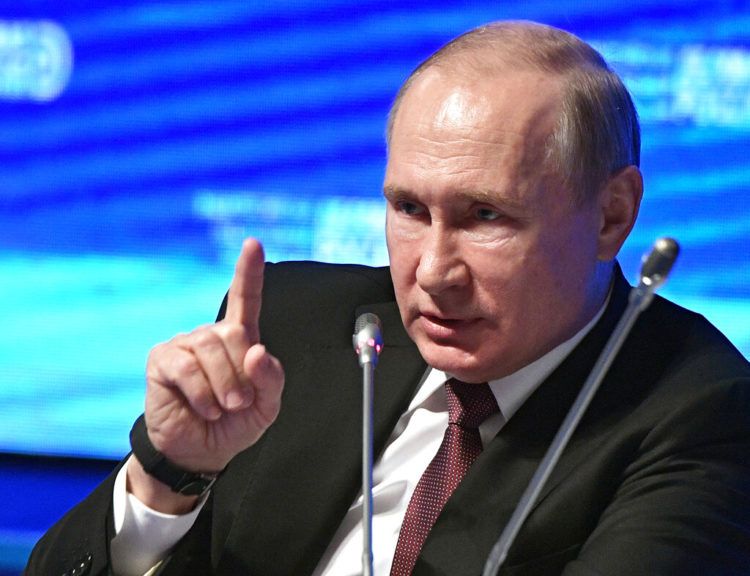 El presidente ruso Vladimir Putin. Foto: Alexei Nikolsky / Sputnik / Kremlin Pool vía AP.