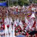 Simpatizantes del gobierno de Nicolás Maduro en un acto en Caracas, Venezuela, el sábado 2 de febrero de 2019. Foto: Ariana Cubillos / AP / Archivo.