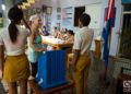 Votación en un colegio electoral de La Habana durante el referendo sobre la nueva Constitución cubana, el 24 de febrero de 2019. Foto: Otmaro Rodríguez.