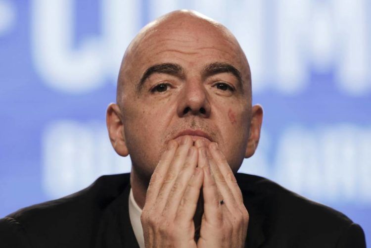 Gianni Infantino, presidente de la FIFA. Foto: AP/ M. Ruggiero/Archivo.