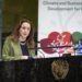 La presidenta del septuagésimo tercer período de sesiones de la Asamblea General, la ecuatoriana María Fernanda Espinosa, estará en México y Cuba durante la próxima semana. Foto: EFE/Manuel Elias/ONU