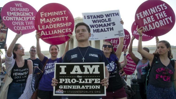 Roe vs. Wade reformó la política nacional al deslindar dos campos: pro-vida y pro-elección. Foto:q2.com