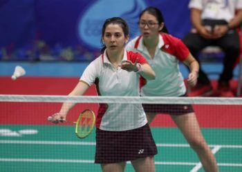 Perú barrió en las pruebas de dobles en el torneo internacional de bádminton Giraldilla de La Habana 2019. Foto: laprensalatina.com