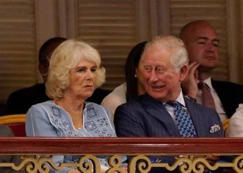 El príncipe Carlos y su esposa Camila, duquesa de Cornualles, asisten a evento en Gran Teatro de La Habana Alicia Alonso. Foto: Alexander Meneghini / Pool / EFE.