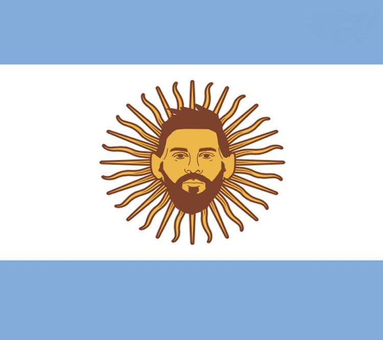 Argentina deposita de nuevo sus esperanzas en Messi. Ilustración tomada de AS