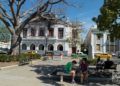 Parque José Martí, en Cienfuegos. Foto: Otmaro Rodríguez.