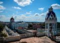 Terraza y torre del Palacio Ferrer, en Cienfuegos. Foto: Otmaro Rodríguez.