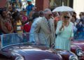 El Príncipe Carlos de Inglaterra y su esposa Camila, duquesa de Cornualles, visitan una exhibición de autos clásicos británicos en los alrededores del parque de 17 y 6 en el Vedado, La Habana, el 26 de marzo de 2019. Foto: Otmaro Rodríguez.