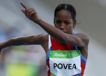 Liadagmis Povea durante su participación en las Olimpiadas de Rio de Janeiro en 2016. Foto: Cubadebate.