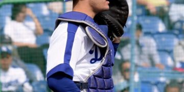 Ariel Martínez en los Dragones de Chunichi. Foto: Tomada de Pelota Cubana