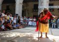 Companía Ban-Rará en el Festival Internacional de Danza en Paisajes Urbanos “Habana Vieja: Ciudad en Movimiento” 2019. Foto: Katharina Neisinger.