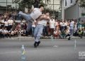 Actuación de la compañía Acosta Danza, en la apertura artística del corredor cultural de la Calle Línea, el sábado 27 de abril de 2019 durante la XIII Bienal de La Habana. Foto: Otmaro Rodríguez.