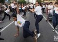 Apertura artística del corredor cultural de la Calle Línea, el sábado 27 de abril de 2019 durante la XIII Bienal de La Habana. Foto: Otmaro Rodríguez.