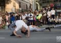 Actuación de la compañía Acosta Danza, en la apertura artística del corredor cultural de la Calle Línea, el sábado 27 de abril de 2019 durante la XIII Bienal de La Habana. Foto: Otmaro Rodríguez.