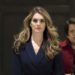 Hope Hicks, ex directora de Comunicaciones de la Casa Blanca. Foto: AP.