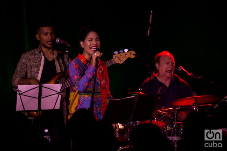 Concierto de Haydee Milanés en el Museo de Bellas Artes.Foto: Otmaro Rodríguez/Archivo.