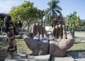 Parque de las esculturas, en Punta Gorda, Cienfuegos. Foto: Otmaro Rodríguez.